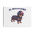Patriotic dachshund dog tapestry