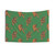 Green Tiger Print Tapestry