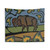 Respect Indigenous Buffalo Tapestry