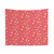Leopard Print Coral Tapestry