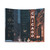 Chicago Illinois Neon Sign Tapestry