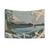 Hiroshige The Sea Off Satta Tapestry - 36 Views of Mt. Fuji