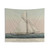 Vintage Cutter Sailing Yacht Illustration Tapestry