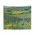 Countryside Meadow Tapestry with Flowers, Wildlife, and Scenic Landscape