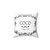 Vintage Style Coco Logo Pillow