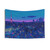 Tokyo Cityscape Night Tapestry - Vaporwave Aesthetic Decor