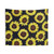 Sunflower Navy Blue Tapestry Wall Hanging