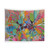 Burst of Joy Colorful Floral Tapestry
