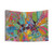 Burst of Joy Colorful Floral Tapestry