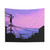 Aesthetic Sunset Japanese Lo-Fi Tapestry