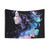 Anime Girl in Starlit Magical World Tapestry