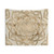 Flower of Life Lotus Tapestry in Pastel Golds
