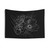 Black and White Floral Arrangement Tapestry