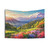 Floral Mountain Anime Landscape Tapestry