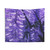 Wisteria Anime Lavender Purple Tapestry Wall Hanging