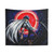 Kite in Night Anime Tapestry