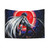 Kite in Night Anime Tapestry