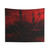Bloodmoon Castle Horror Tapestry