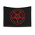 Inverted Pentagram Baphomet Goat Tapestry