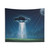 Galaxy Universe Alien Abduction Tapestry