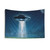 Galaxy Universe Alien Abduction Tapestry