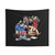 Colorful Anime Tapestry featuring Chun Li and Ken from Street Fighter