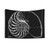 Fibonacci Nautilus Shell Tapestry