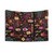 Night in the Woods Weird Autumn Pattern Tapestry
