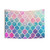 Pastel Rainbow Moroccan Pattern Tapestry