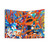 Vibrant Graffiti Tapestry for Home Decor