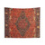 Antique Persian Sarouk Tapestry Rug Print Wall Hanging