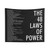The 48 Laws of Power Black Poster Tapestry