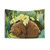 Stunning Bear Nest Tapestry with Nature Imagery