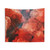Red Abstract Smoky Sky Tapestry Wall Art