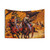 Old West Wild Cowboy Tapestry Wall Hanging