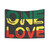 One Love Reggae Tapestry - Rasta Chill Weed Wall Hanging