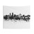 Portland Skyline Tapestry Wall Hanging