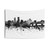 Portland Skyline Tapestry Wall Hanging
