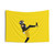 Leg Kick Celebration Tapestry