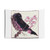 Surreal Cherry Blossom Crow Tapestry