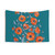 Floral Botanical Poppy Tapestry Wall Art