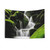 Mossy Waterfall Tapestry - Serene Nature Wall Art
