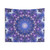 Blue and Purple Mandala Tapestry