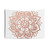 Rose Gold Mandala Flower Tapestry Wall Hanging