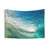 Wave Mandala Tapestry with Oceanic Motif
