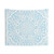 Pastel Blue and White Mandala Tapestry
