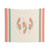 Coral and Mint Green Feathers Tapestry Wall Decor