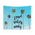 Good LA Vibes Only Tapestry with Palm Trees and Blue Sky