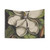 Dark Magnolia Flower Tapestry Wall Hanging