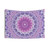 Colorful Fractal Mandala Tapestry